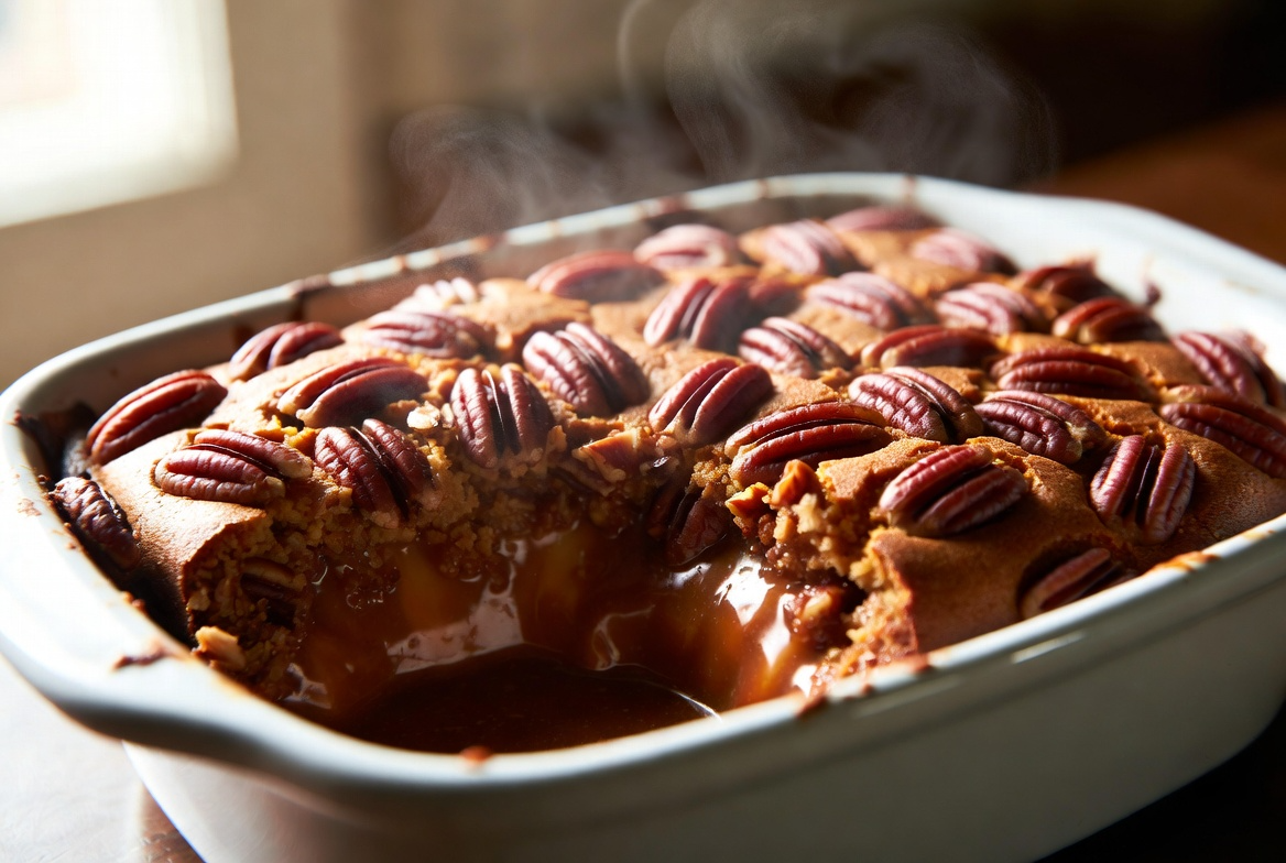5 Old-Fashioned Pecan Cobbler (Warm Southern Dessert)