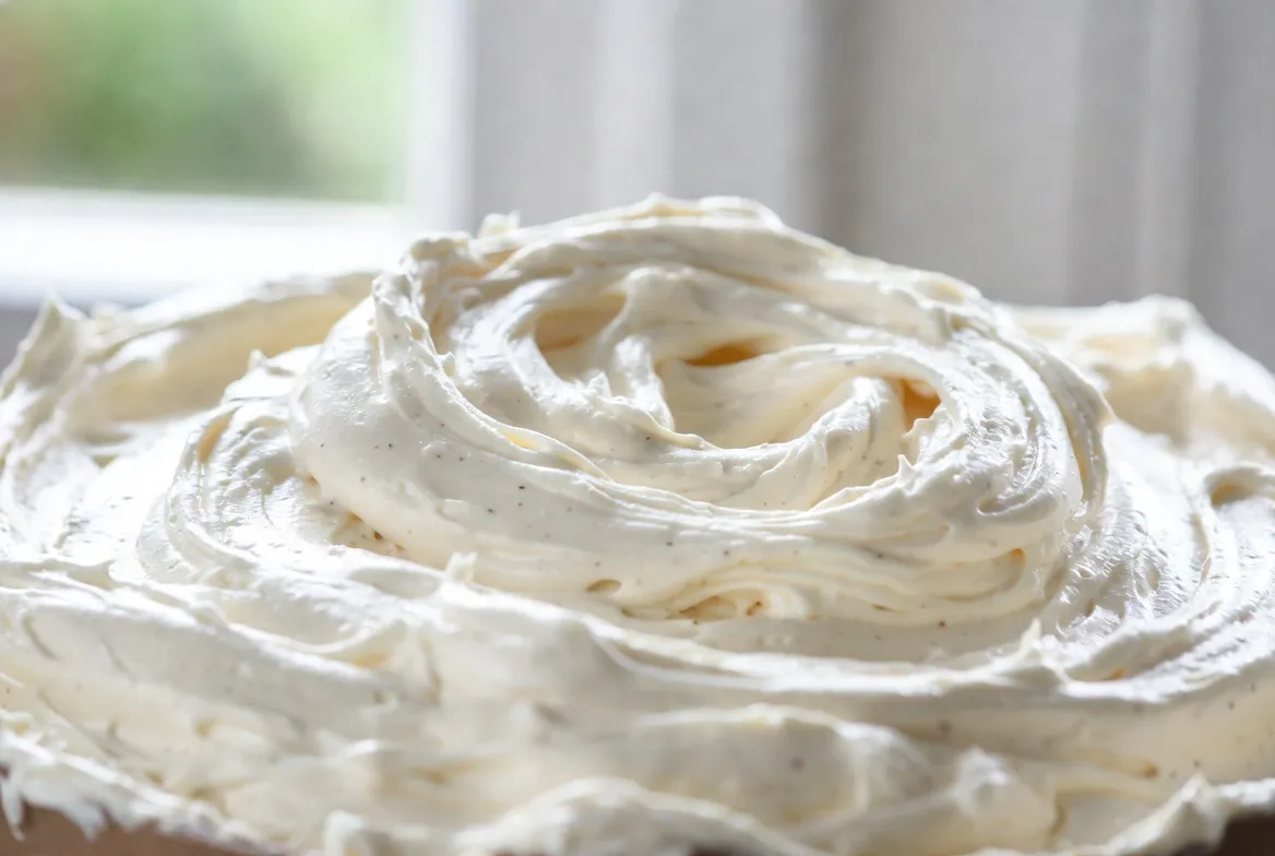 Perfect 4-Ingredient Cream Cheese Frosting for Cakes & Cupcakes